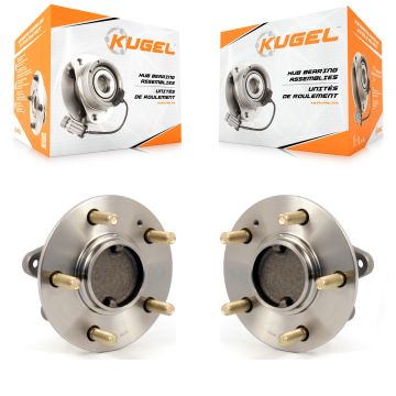 Rear Wheel Bearing And Hub Assembly Pair For Hyundai Sonata Kia Optima Magentis Non-ABS K70-100624