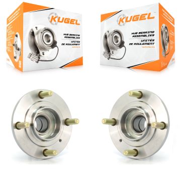 Rear Wheel Bearing And Hub Assembly Pair For Mitsubishi Lancer K70-100631