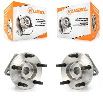 Rear Wheel Bearing And Hub Assembly Pair For 2007-2010 Ford Edge Lincoln MKX AWD K70-100670
