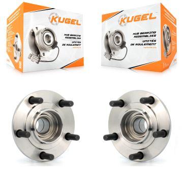 Rear Wheel Bearing And Hub Assembly Pair For Mitsubishi Lancer Outlander K70-100674