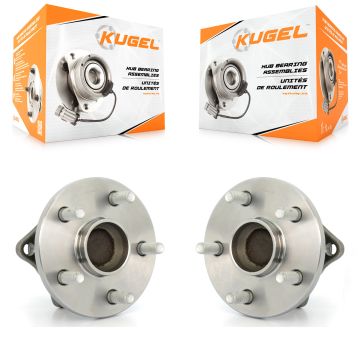 Rear Wheel Bearing And Hub Assembly Pair For Toyota Corolla Matrix Pontiac Vibe K70-100713