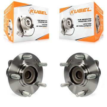 Rear Wheel Bearing And Hub Assembly Pair For Kia Soul K70-100727