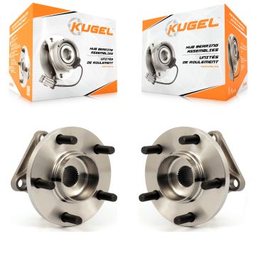 Rear Wheel Bearing And Hub Assembly Pair For 2007-2015 Mazda CX-9 AWD K70-100734