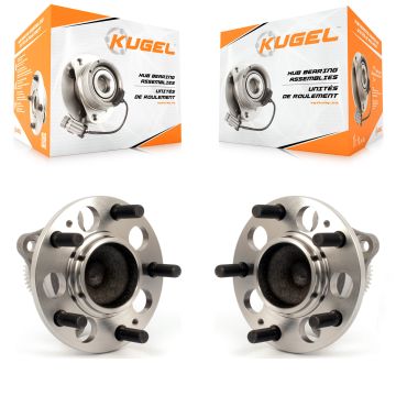 Rear Wheel Bearing And Hub Assembly Pair For Hyundai Elantra Kia Forte GT Veloster Forte5 K70-100746