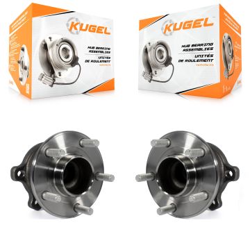 Rear Wheel Bearing And Hub Assembly Pair For Ford Escape Lincoln MKC C-Max K70-100750