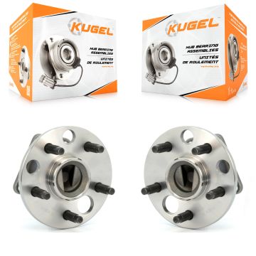 Rear Wheel Bearing Hub Assembly Pair For Pontiac Sunfire Chevrolet Cavalier Sunbird Buick K70-100761