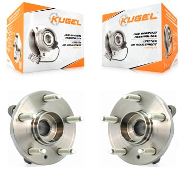 Rear Wheel Bearing & Hub Assembly Pair For Ford Edge Flex Lincoln Taurus MKX Police Sedan K70-100775