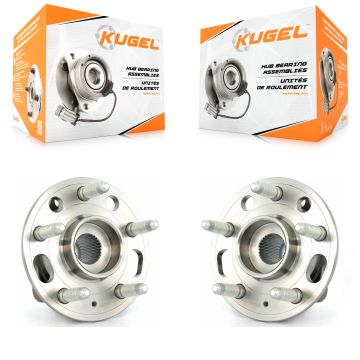 Rear Wheel Bearing Hub Assembly Pair For Chevrolet Buick Impala Malibu LaCrosse Regal XTS K70-100779