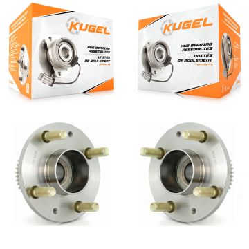 Rear Wheel Bearing And Hub Assembly Pair For Chevrolet Aveo Pontiac Aveo5 Wave Spark G3 K70-100787