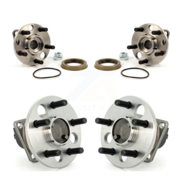 Front Rear Wheel Bearing Hub Assembly Kit For Chevrolet Cavalier Pontiac Sunfire Grand Am K70-101160