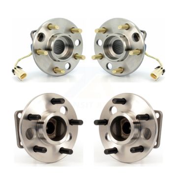 Front Rear Wheel Bearing & Hub Assembly Kit For Oldsmobile Cutlass Ciera Chevrolet Lumina K70-101164