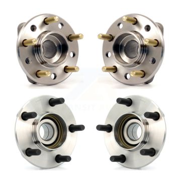 Front Rear Wheel Bearing & Hub Assembly Kit For Chrysler Intrepid Dodge Concorde 300M LHS K70-101166