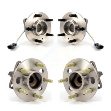 Front Rear Wheel Bearing Hub Assembly Kit For Buick Lucerne Cadillac LeSabre DTS DeVille K70-101172