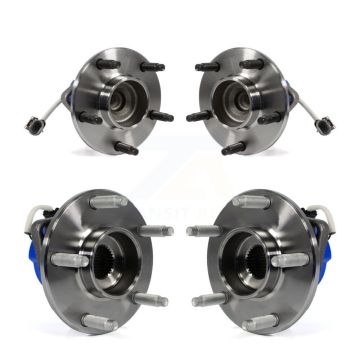 Front Rear Wheel Bearing & Hub Assembly Kit For Chevrolet Corvette Cadillac XLR K70-101185