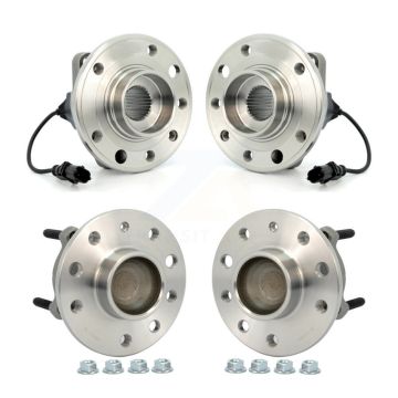 Front Rear Wheel Bearing & Hub Assembly Kit For Saab 9-3 9-3X K70-101196