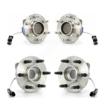 Front Rear Wheel Bearing & Hub Assembly Kit For Cadillac CTS SRX STS K70-101199