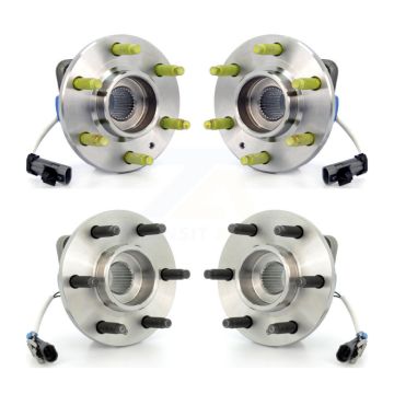 Front Rear Wheel Bearing & Hub Assembly Kit For 2004-2009 Cadillac SRX AWD K70-101200