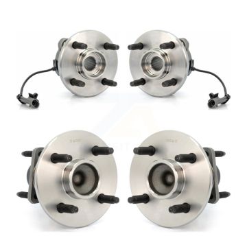 Front Rear Wheel Bearing & Hub Assembly Kit For Chevrolet Cobalt Pontiac G5 Saturn Ion K70-101202