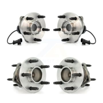 Front Rear Wheel Bearing Hub Assembly Kit For Chevrolet Malibu Cobalt Pontiac G6 HHR Aura K70-101211