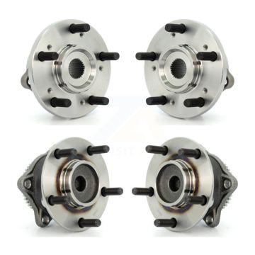 Front Rear Wheel Bearing & Hub Assembly Kit For Mitsubishi Endeavor FWD K70-101214