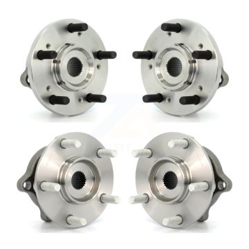 Front Rear Wheel Bearing & Hub Assembly Kit For Mitsubishi Endeavor AWD K70-101215