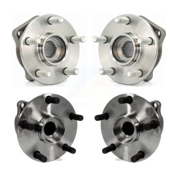 Front Rear Wheel Bearing Hub Assembly Kit For Subaru Impreza WRX Limited Premium K70-101218