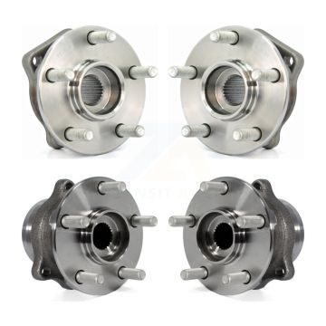 Front Rear Wheel Bearing & Hub Assembly Kit For Subaru Impreza XV Crosstrek Forester K70-101219