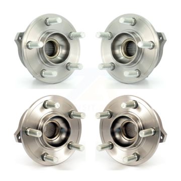 Front Rear Wheel Bearing & Hub Assembly Kit For Chrysler 300 Dodge Charger AWD K70-101225