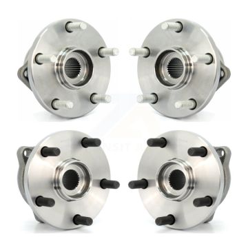 Front Rear Wheel Bearing & Hub Assembly Kit For 2008-2014 Subaru Tribeca K70-101233