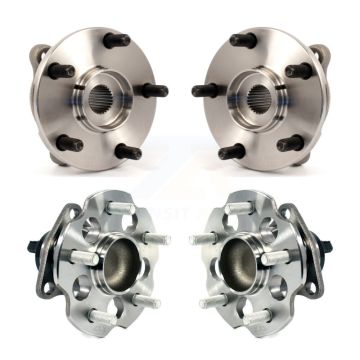 Front Rear Wheel Bearing & Hub Assembly Kit For 2012-2018 Toyota Prius V K70-101245