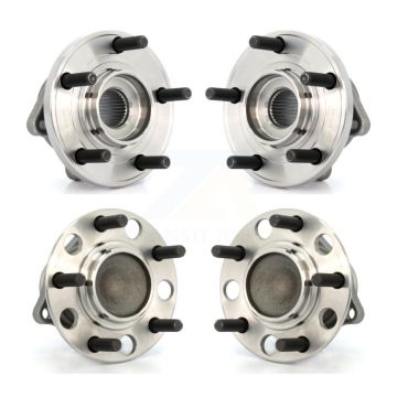 Front Rear Wheel Bearing Hub Assembly Kit For Chrysler 200 Dodge Avenger Sebring Caliber K70-101252
