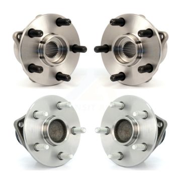 Front Rear Wheel Bearing & Hub Assembly Kit For 2004-2009 Toyota Prius K70-101254