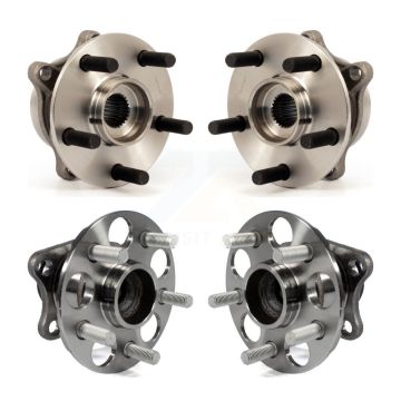 Front Rear Wheel Bearing & Hub Assembly Kit For Toyota Prius Plug-In K70-101261