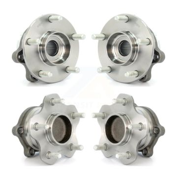 Front Rear Wheel Bearing & Hub Assembly Kit For Nissan Altima K70-101264
