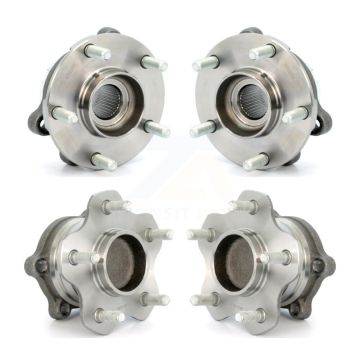 Front Rear Wheel Bearing & Hub Assembly Kit For Nissan Altima Pathfinder Murano INFINITI K70-101266