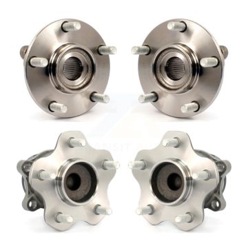 Front Rear Wheel Bearing & Hub Assembly Kit For Nissan Rogue Select FWD K70-101271