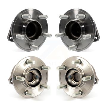 Front Rear Wheel Bearing & Hub Assembly Kit For Dodge Chrysler 300 Charger Challenger K70-101280