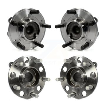 Front Rear Wheel Bearing & Hub Assembly Kit For Hyundai Genesis Coupe K70-101285