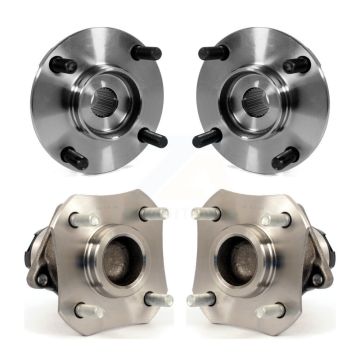 Front Rear Wheel Bearing & Hub Assembly Kit For Nissan Versa K70-101288