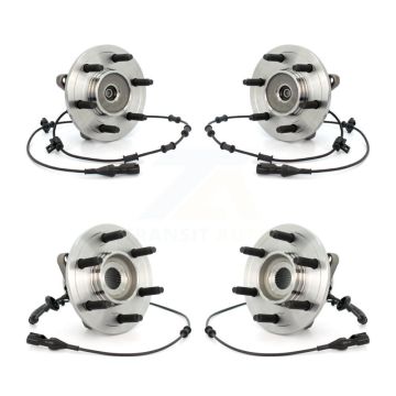 Front Rear Wheel Bearing & Hub Assembly Kit For Ford Expedition Lincoln Navigator K70-101290