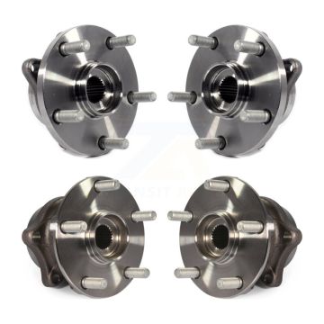 Front Rear Wheel Bearing & Hub Assembly Kit For Subaru Outback Forester Legacy Ascent K70-101358