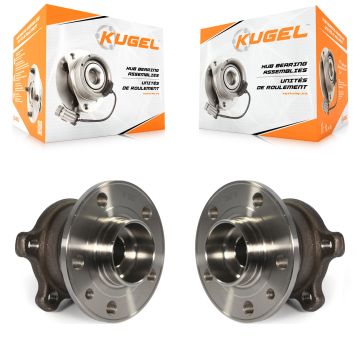 Rear Wheel Bearing And Hub Assembly Pair For 2010-2017 Volvo XC60 AWD K70-101381