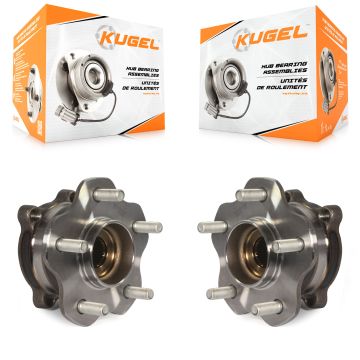 Rear Wheel Bearing Hub Assembly Pair For Nissan Murano Pathfinder INFINITI QX60 JX35 M35 K70-101384
