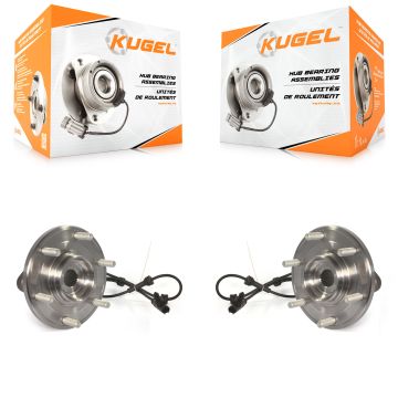 Front Wheel Bearing And Hub Assembly Pair For Nissan TITAN Armada K70-101417
