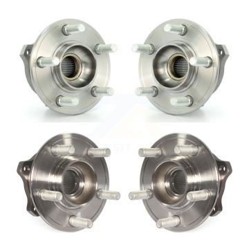 Front Rear Wheel Bearing & Hub Assembly Kit For Dodge Charger Chrysler 300 Challenger AWD K70-101425