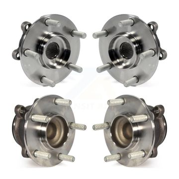 Front Rear Wheel Bearing & Hub Assembly Kit For Mazda CX-5 6 K70-101434