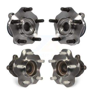 Front Rear Wheel Bearing & Hub Assembly Kit For 2013-2019 Nissan Sentra K70-101438