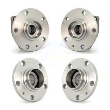Front Rear Wheel Bearing & Hub Assembly Kit For 2007-2009 Volkswagen Golf City K70-101446
