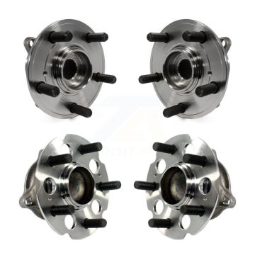 Front Rear Wheel Bearing & Hub Assembly Kit For 2011-2017 Honda Odyssey K70-101452