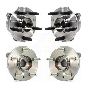 Front Rear Wheel Bearing & Hub Assembly Kit For Ford Taurus Police Interceptor Sedan K70-101457